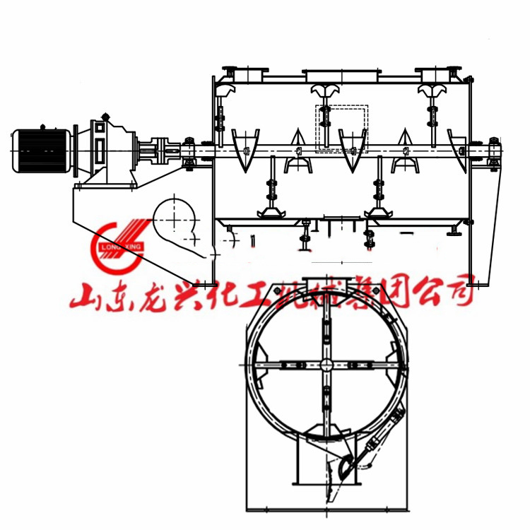 濟(jì)南夾套加熱型犁刀混合機(jī)